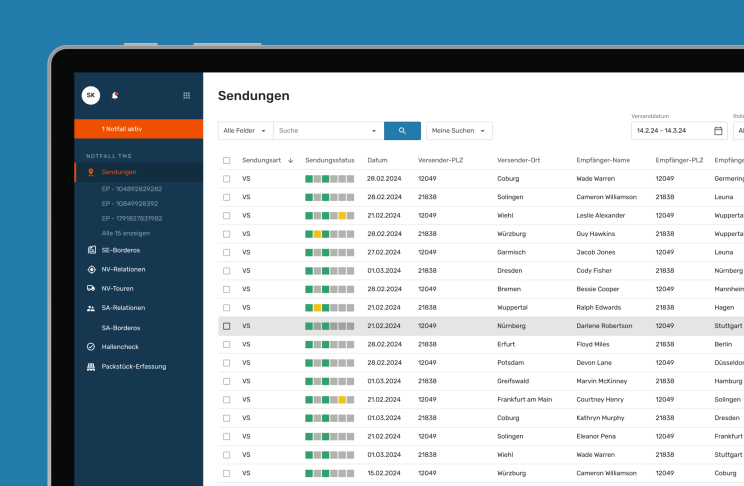Ein Bild eines Laptops, auf dem EIKONA Business Continuity läuft.
