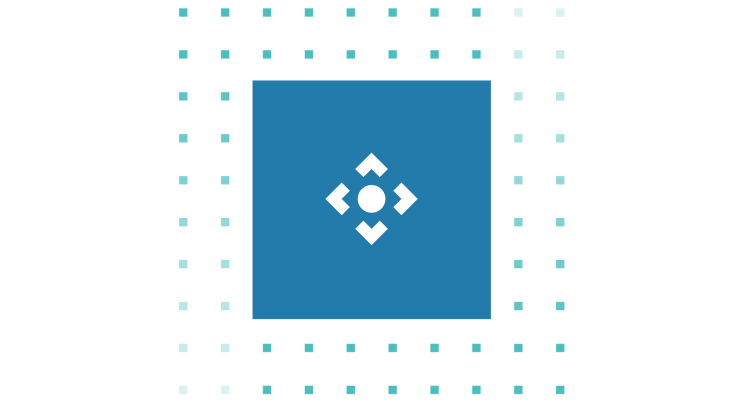 Icon mit Kamerasymbol welches für Kameraüberwachung in der Gebäudesicherheit steht.