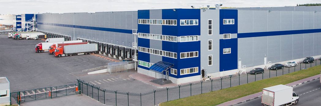 Yard of a forwarding agency where trucks are loaded and unloaded with the help of Yard Management